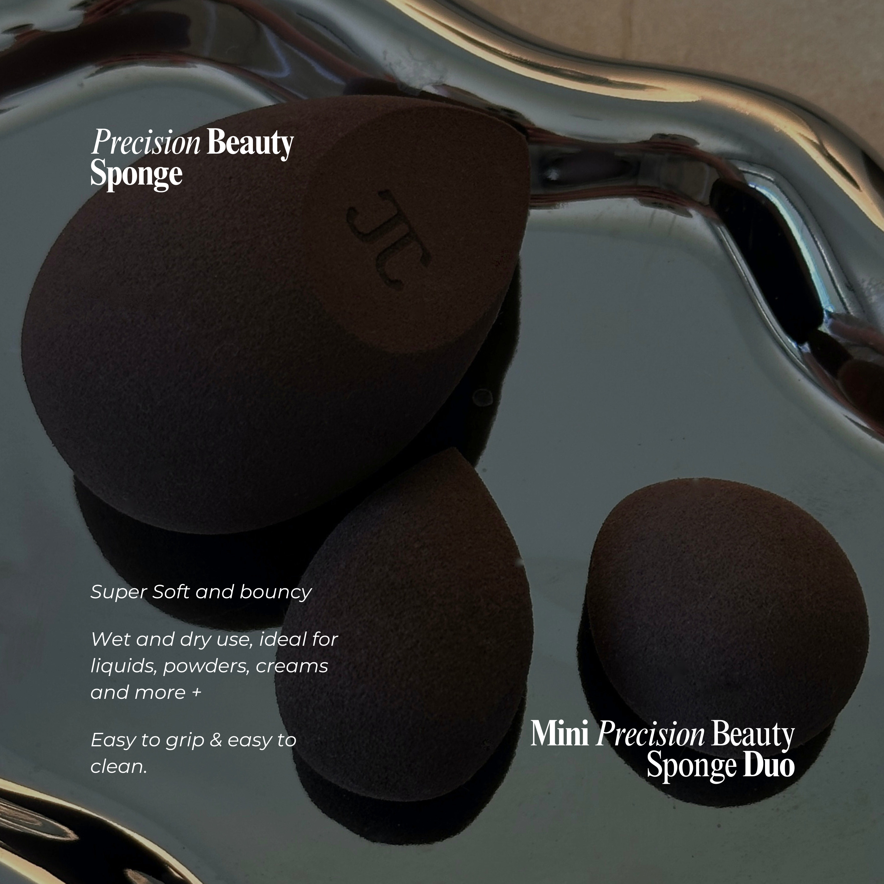 Mini Precision Beauty Sponge Duo