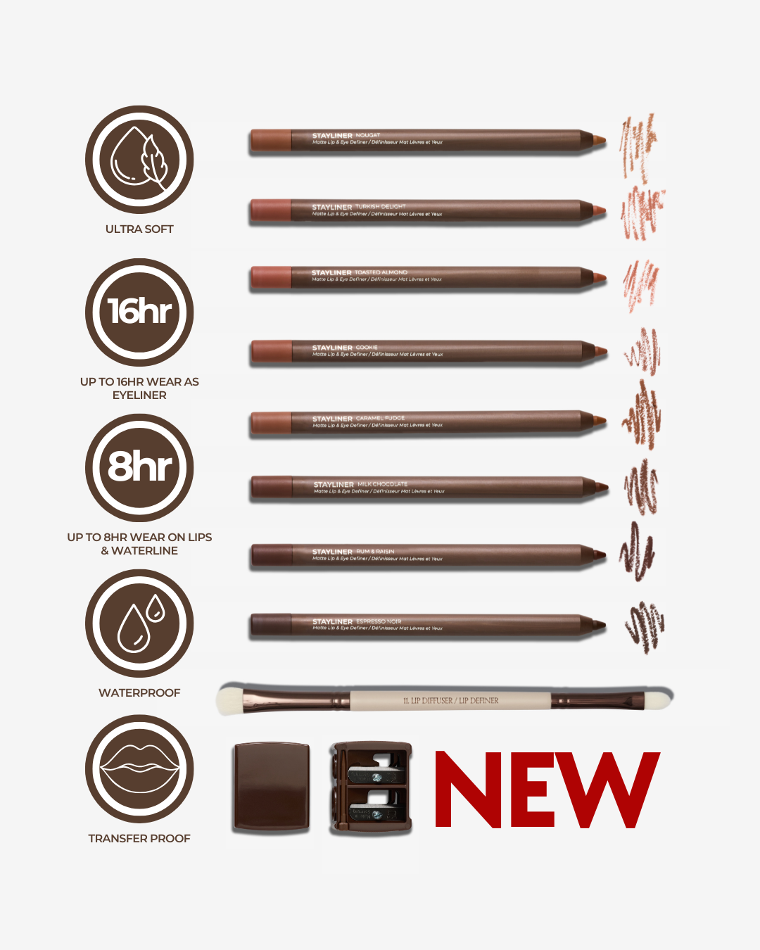 Stayliner 8-Shade Collection
